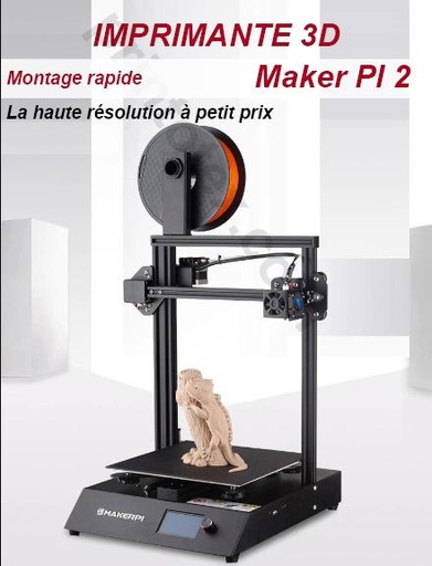 Imprimante 3D MAKERPI 2 avec formation
